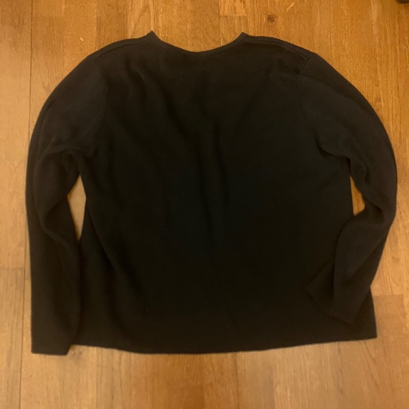 Vintage Black Sweater Set with Holiday Palm Trees - Picture 8 of 10